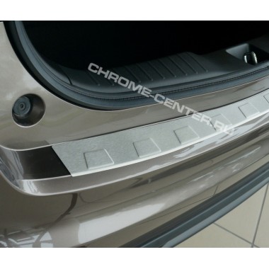 Накладка на задний бампер (матовая) Honda Civic IX (2012-) бренд – Croni главное фото